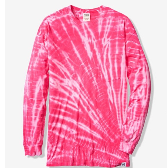 PINK Victoria's Secret Tops - VS PINK CAMPUS TEE—PRICE FIRM